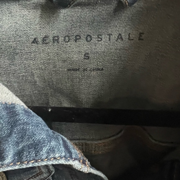 Aeropostale Button Down Denim Jean Coat Jacket - Picture 4 of 5
